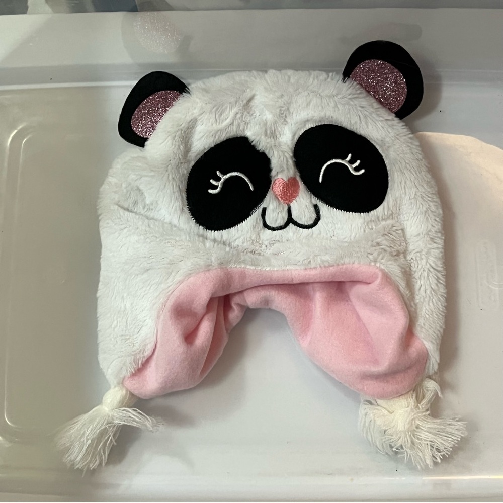 Cute Panda Fleece Hat